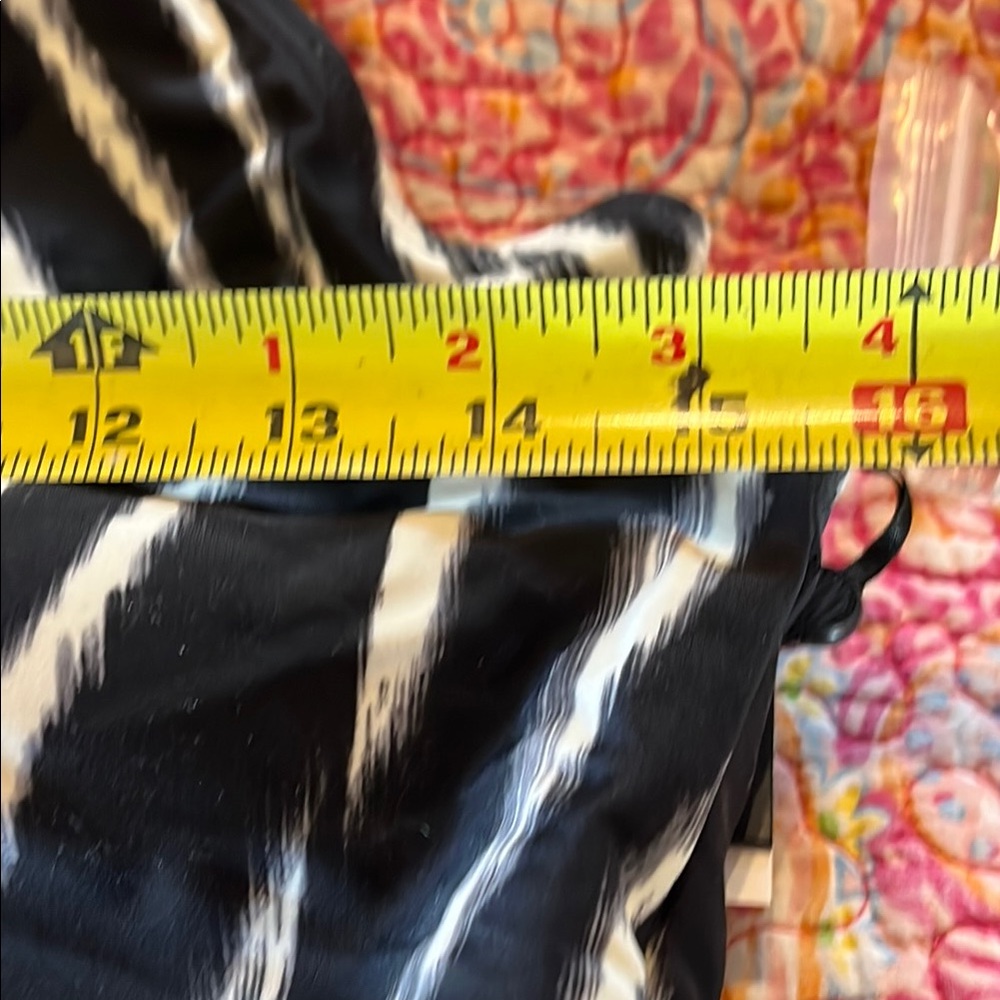 NWT DKNY Zebra Print One Piece Swimsuit Size 12 - Picture 11 of 11